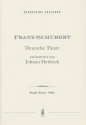 Schubert, Franz / orch. Herbeck, Johann Deutsche Tnze fr Orchester Studienpartitur