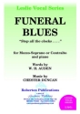 Duncan Funeral Blues Voice solo or accompanied