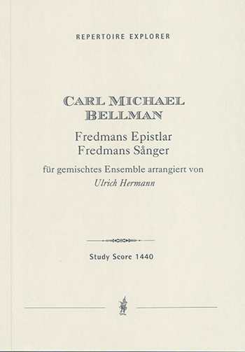 Fredmans Episteln  und  Fredmans Lieder fr gemischtes Ensemble Partitur