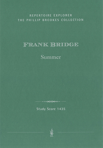 Summer fr Orchester Studienpartitur orch