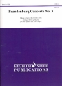 Brandenburg Concerto no.3 for solo trumpet, trumpet, flugelhorn, horn in F, trombone and tuba score and parts