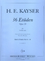 36 Etden op.20 Band 2 (nos.13-24) fr Violine