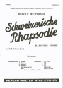 Rudolf Wrthner Schweizerische Rhapsodie Akkordeon-Orchester Partitur