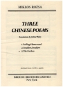 3 Chinese Poems op.35 - The Cuckoo for mixed chorus a cappella vocal score (en)