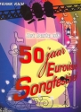Das Beste aus 50 Jahre Eurovision Song Contest: Melodie/Texte/Akkorde Songbuch
