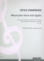 Messe op.167 fr 2 gleiche Stimmen und Orgel Partitur