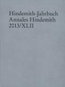Hindemith-Jahrbuch Band 42 Annales Hindemith 2013/XLII