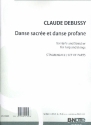 Danse sacre et danse profane fr Harfe und Streichorchester Stimmensatz (4-4-3-2-2+Harfe)