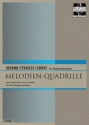 Melodien-Quadrille nach Motiven von Verdi fr 2 Trompeten, Horn in F, Posaune und Tuba Partitur und Stimmen