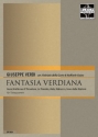 Verdi, Giuseppe Fantasia Verdiana Tubaquartett (Euphonium, 2 F-Tuben, B-Tuba