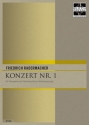 Radermacher, Friedrich Konzert fr Trompete Nr. 1 Trompete und Klavier