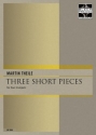 3 short Pieces fr 4 Trompeten Partitur und Stimmen