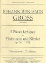 5 Pices Lyriques op.26 fr Violoncello und Klavier