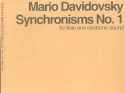 Synchronisms no.1 (+CD) for flute and electronic sound
