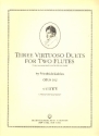 3 Virtuoso Duets op.102 for 2 flutes score
