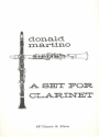 A Set for Clarinet for clarinet solo