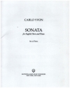 Sonata for English horn and piano set of parts