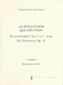 Konzertwalzer F-Dur Nr.2 op.51 fr Orchester Studienpartitur