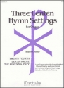 Robert A. Hobby Three Lenten Hymn Settings for Organ, Set 1 Organ