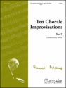 Paul Manz Ten Chorale Improvisations, Set 9 Organ