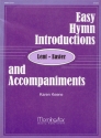 Karen Keene Easy Hymn Introductions & Accompaniments Organ