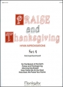 Michael Burkhardt Praise and Thanksgiving, Set 4 Organ