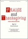 Michael Burkhardt Praise and Thanksgiving, Set 6 Organ