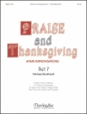 Michael Burkhardt Praise and Thanksgiving, Set 7 Organ