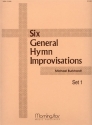Michael Burkhardt Six General Hymn Improvisations, Set 1 Organ
