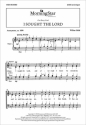 Wilbur Held I Sought the Lord SATB and Organ