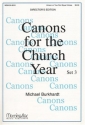 Michael Burkhardt Canons for the Church Year, Set 3 Unison Voices, Canon, Orff Instruments, Handbells (CHORAL SCORE)