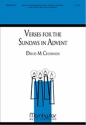David M. Cherwien Verses for the Sundays in Advent Unison, Children's Choir, Keyboard, opt Handbells, C or B-flat Instr.