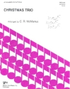 Christmas Trio for 3 trumpets (cornets) score and parts