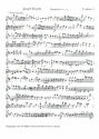 Sinfonie D-Dur Nr.70 Hob.I:70 fr orchester Violine 1