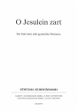 O Jesulein zart fr gem Chor a cappella Partitur