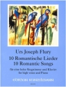 10 romantische Lieder fr Gesang und Klavier