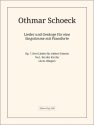 Schoeck Othmar Bei der Kirche Ges/Pno