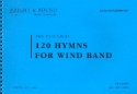 120 Hymns for for wind band alto saxophone