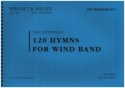 120 Hymns (A4 size) for wind band 2nd trombone in C