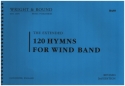 120 Hymns (A4 size) for wind band bass in C
