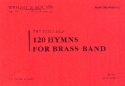 120 Hymns (extended 3rd edition) for brass band bass trombone (Din A5)