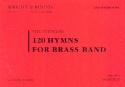 120 Hymns (extended 3rd edition) for brass band euphonium in Bb treble clef