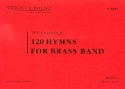 120 Hymns (extended 3rd edition) for brass band bass in Bb in treble clef