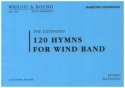120 Hymns for Wind Band Baritone Saxophone