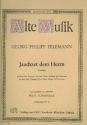 Jauchzet dem Herrn fr Bass, Trompete (Oboe), Streicher und Bc Partitur (Cembalo)