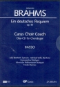 Ein deutsches Requiem op.45 - Chorstimme Bass  Playalong-CD