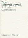 Peter Maxwell Davies: Sinfonia Concertante (Miniature Score) Chamber Group MINIATURE SCORE