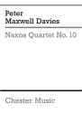 Peter Maxwell Davies: Naxos Quartet No.10 (Parts) string quartet parts