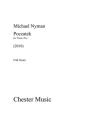 Michael Nyman: Poczatek Trio for Piano Trio Violin, Cello, Piano Chamber score and parts