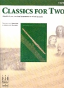 Classics For Two for 2 flutes score